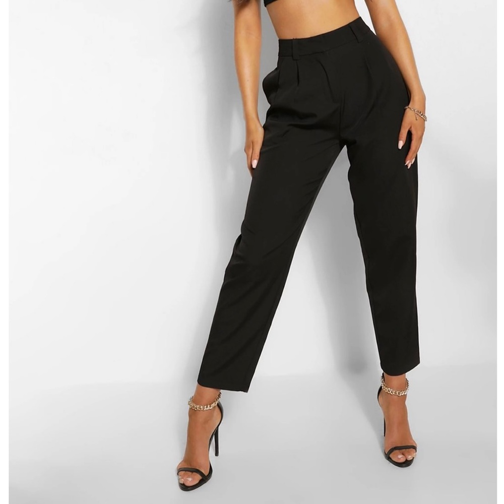 Pleated Peg Pants
